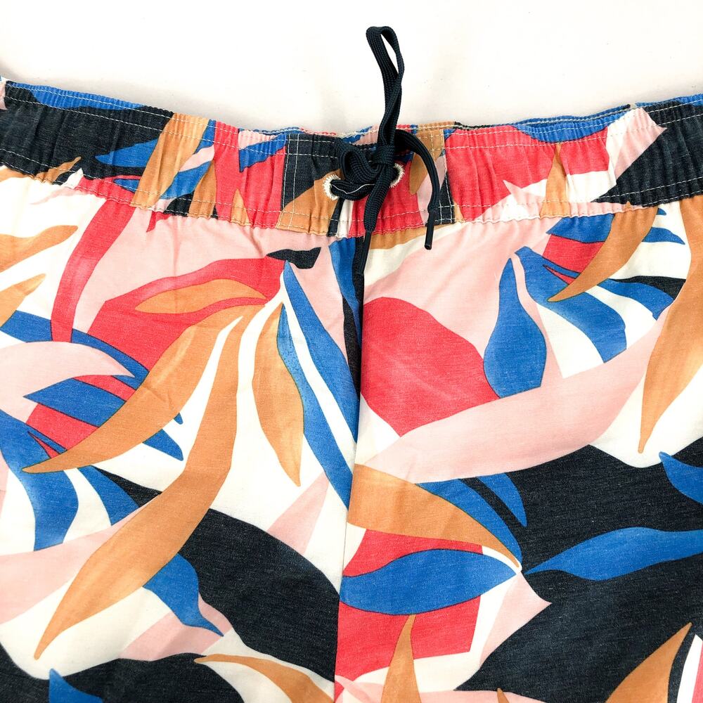 PRANA Women's Mariya Swim Shorts XL Tropics Print Floral Drawstring NWT - Picture 5 of 13
